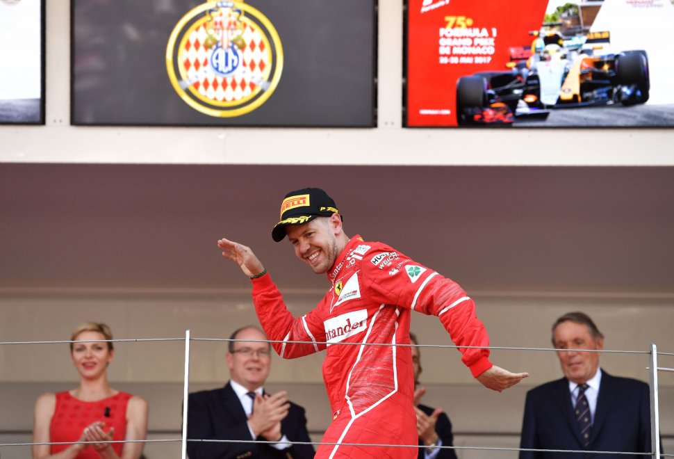 VETTEL PODIO MONTECARLO