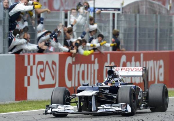 maldonado gp spagna f1