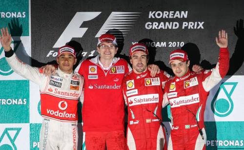 podio corea f1