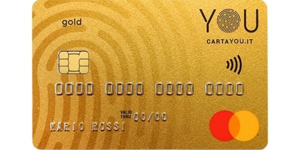 CARTA DI CREDITO YOU - GRATIS - PER SEMPRE - SENZA SPESE 