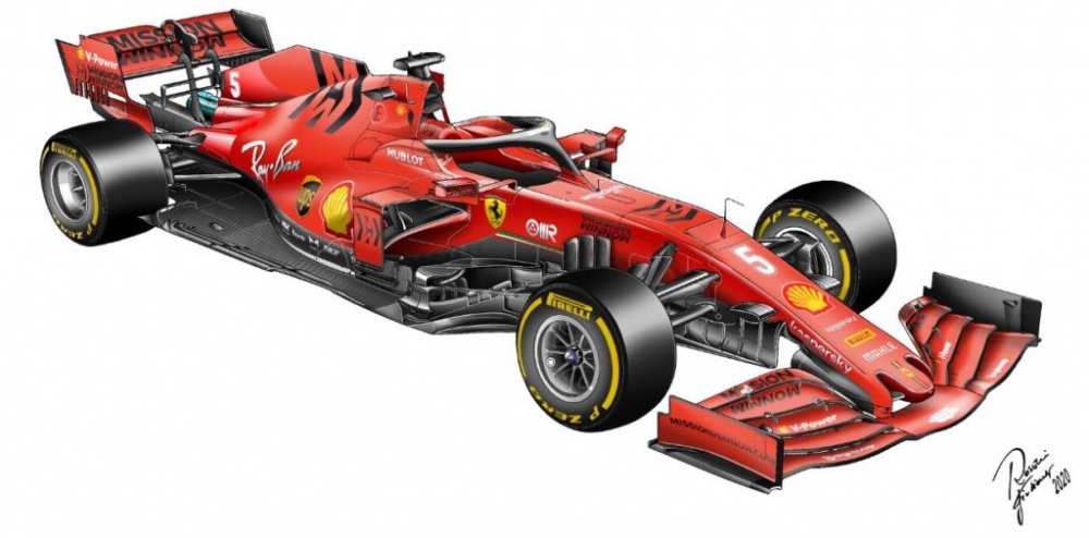 f1 ferrari 2020