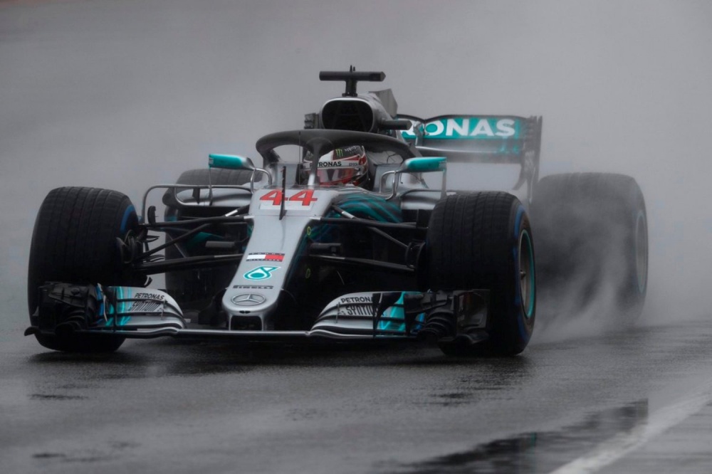 LEWIS HAMILTON UNGHERIA POLE