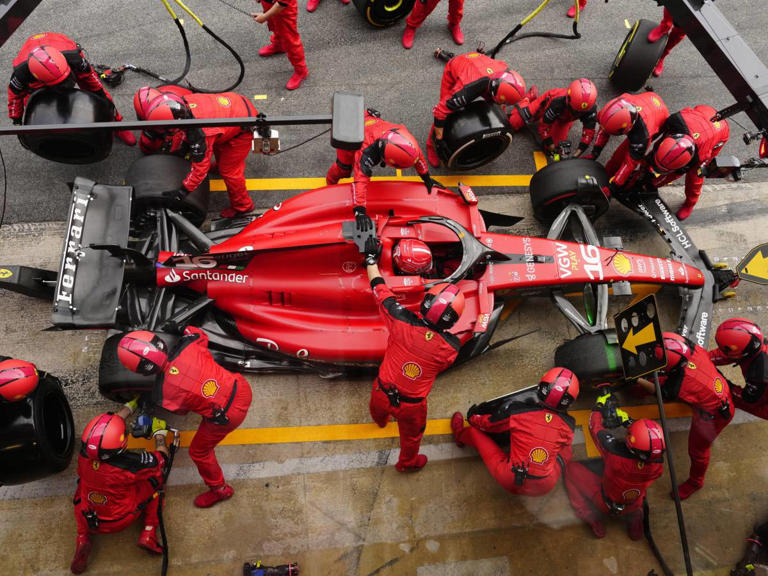 pit stop della rossa