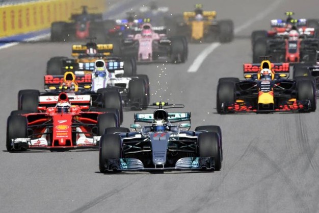 partenza sochi russia gp f1