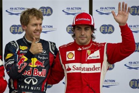 vettel e alonso